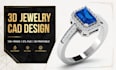 create 3d jewelry cad design for 3d printing