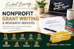 write nonprofit grant proposals and research grant