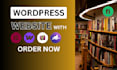 design wordpress website as elementor pro and elementor expert