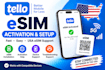 activate and set up your tello esim