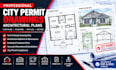 create city permit drawings and architectural permit plans