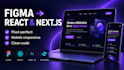 convert figma to responsive react or nextjs website