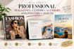 design professional catalog digital planner and book layout