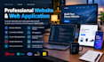 develop a professional website or web application