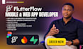 develop flutterflow mobile app, flutterflow development, firebase development