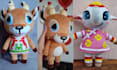 craft soft cuddly custom plush dolls pattern personalized plush toy from concept