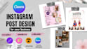 create professional canva instagram posts for your business