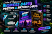 create business cards, posters, invitation cards