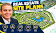 create real estate property maps, site plans, subdivision maps and master plans