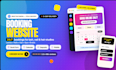 create a canva booking website for beauty studios and appointmnet forms