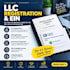 assist with US llc registration and ein application