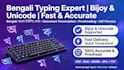 do fast and accurate bengali typing and data entry