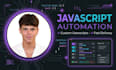 write custom javascript scripts and browser automations