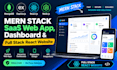 build a mern stack saas web app, dashboard, and full stack react website