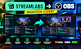 migrate your streamlabs setup to obs studio professionally