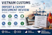 review vietnam customs and import export documents