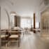 design and render 3d japandi interior cozy spaces