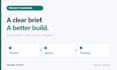 write your app requirements and project specification as a project manager