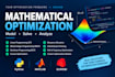 solve, model, and optimize your mathematical optimization problems