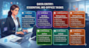 do accounts management, financial reporting in excel