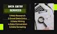 offer professional handwriting, data entry, and creative dress design services
