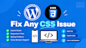 fix CSS issues on wordpress HTML and bootstrap sites