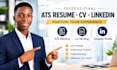 write an ats optimized resume CV and linkedin profile