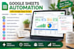automate sheets using google apps script