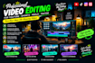 do  faceless video editing for shorts, reels and explainer videos