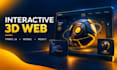 build interactive 3d web app with three js webgl, react, r3f and gsap