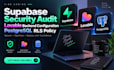 do supabase security audit, lovable backend configuration, postgresql rls policy