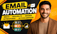 setup brevo mailerlite, aweber, getresponse and activecampaign automation