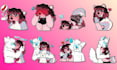 draw furry stickers for telegram and discord