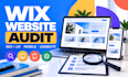 audit your wix website for SEO UX and usability issues
