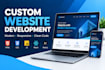 develop a custom responsive website with clean coding