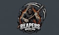 create reaper mascot logo with unlimited revision