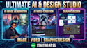 do professional ai image generation , ai video generation, promt generation