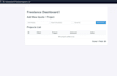 build a custom python flask data tracking web application