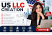 create your US llc and provide ein and documents