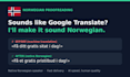proofread and fix your ai or machine translated norwegian text