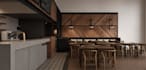 make 3d rendering cafe model