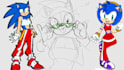 draw your sonic oc in a sonic adventure inspired style