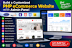 build a customized PHP ecommerce website with admin panel