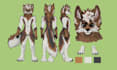 draw custom fursona oc furry reference sheet nsfw furry reference sheet protogen