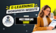 build a membership elearning website for online courses