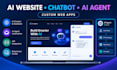 ai website development chatgpt integration react expert