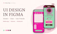 design a modern and userfriendly UI in figma