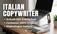 write engaging italian blog posts and articles