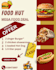 design professional restaurant social media posts