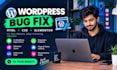 fix wordpress bugs HTML CSS issues and website problems